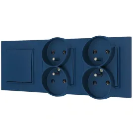 wlacznik-podwojny-i-dwa-gniazda-podwojne-z-ramka-kwadratowa-mini-navy-blue