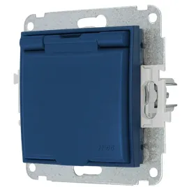 gniazdo-hermetyczne-2p-z-przeslony-torow-karlik-mini-64mgpb-1zp-navy-blue