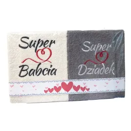 komplet-recznikow-super-babcia-super-dziadek-kolor-ecry-szary