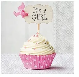 serwetki-33x33-sdl150900-pink-cupcake-20szt