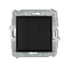 mechanizm-lacznika-potrojnego-karlik-seria-icon-12iwp-7-kolor-czarny-mat