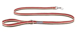 amiplay-popular-or-smycz-dla-psa-miejska-czerwono-oliwkowy-xl-150-x-2-5cm