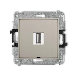 gniazdo-pojedyncze-usb-a-a-2-0-karlik-mini-60mgusbbo-1-taupe