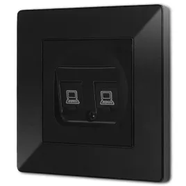 gniazdo-internetowe-2xrj45-czarny-z-ramka-czarny-akryl-modern-q
