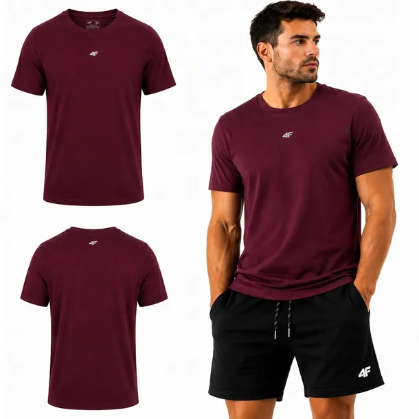 KOSZULKA 4F T-SHIRT MĘSKI BAWEŁNIANY KOLEKCJA LIMITOWANA XL M3947 SS26