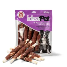 ideapet-paleczki-wolowe-z-kaczka-i-ryba-500g