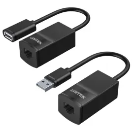 unitek-y-ue01001-czarny-przedluzacz-usb-po-skretce-lan-do-60m