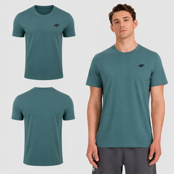 KOSZULKA MĘSKA 4F T-SHIRT BAWEŁNIANY SPORTOWY NA CO DZIEŃ 3XL M2669 SS26