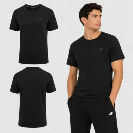 t-shirt-meski-4f-koszulka-bawelniana-sportowa-slim-xxl-ttshm3340-ss26