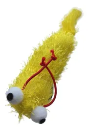 yarro-or-zabawka-dla-kota-zolty-or-pluszowy-robaczek-wibrujacy-18cm