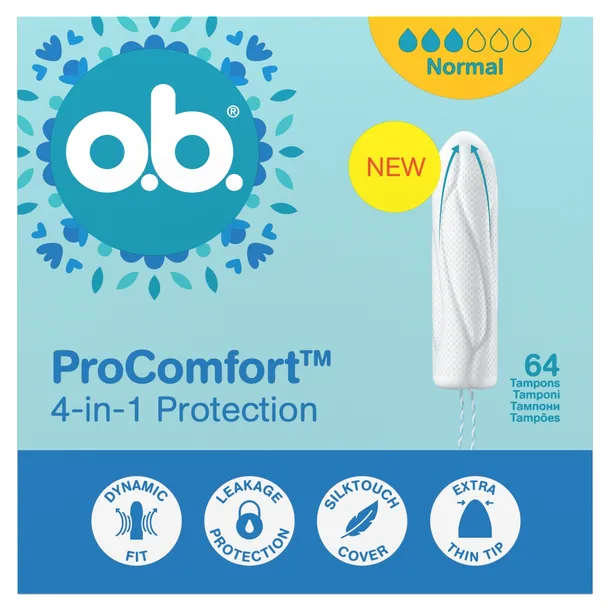 O.B. ProComfort Normal Tampony 64 sztuki