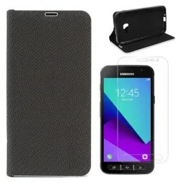 etui-do-samsung-galaxy-xcover-4-4s-flip-vennus-carbon-czarny-case-i-szklo