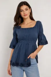 bluzka-damska-khujo-granatowa-boho-hiszpanka-hafty-r-s-p1238