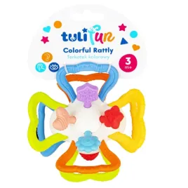 tuli-fun-grzechotka-sensoryczna-gryzak-zabawka-terkotek-kolorowy-niemowlaka