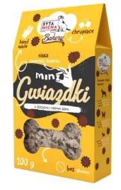 syta-micha-bakery-or-ciastka-dla-psow-mini-gwiazdki-z-dziczyzna-100g