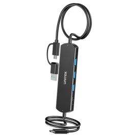 unitek-kvm-hub-10gbps-przelaczanie-miedzy-2-hostami-komputerami-3usb-a
