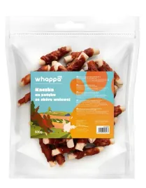 whappa-or-przysmak-dla-psa-kaczka-na-patyku-ze-skory-wolowej-8cm-500g