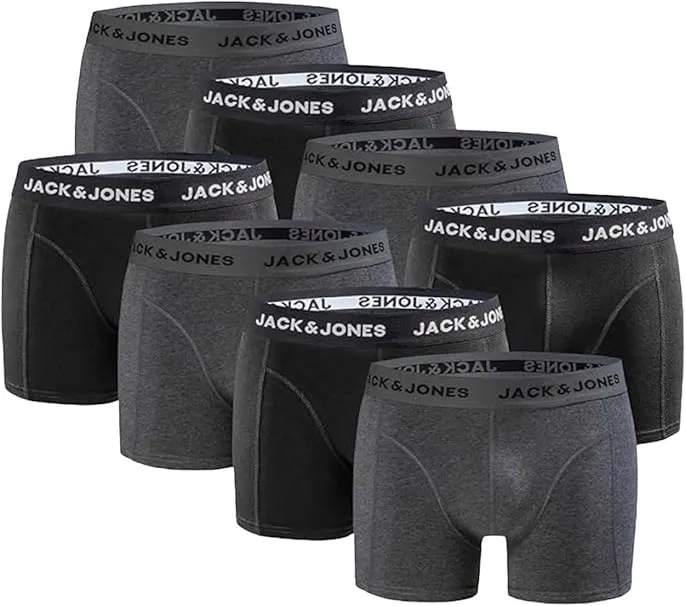 JACK & JONES jacput trunks Bokserki męskie, 8 sztuk XL P1293