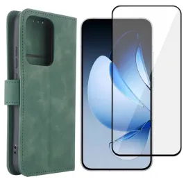 etui-smart-leather-do-oppo-reno-13-14-14f-14fs-zielony-pokrowiec-i-szklo