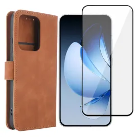 etui-smart-leather-do-oppo-reno-13-14-14f-14fs-brazowy-pokrowiec-i-szklo