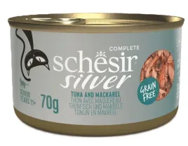 schesir-silver-or-karma-mokra-dla-starszego-kota-tunczyk-z-makrela-70g