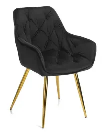 krzeslo-pikowane-hana-gold-black-tapicerowany-fotel-do-jadalni-kuchni-salon