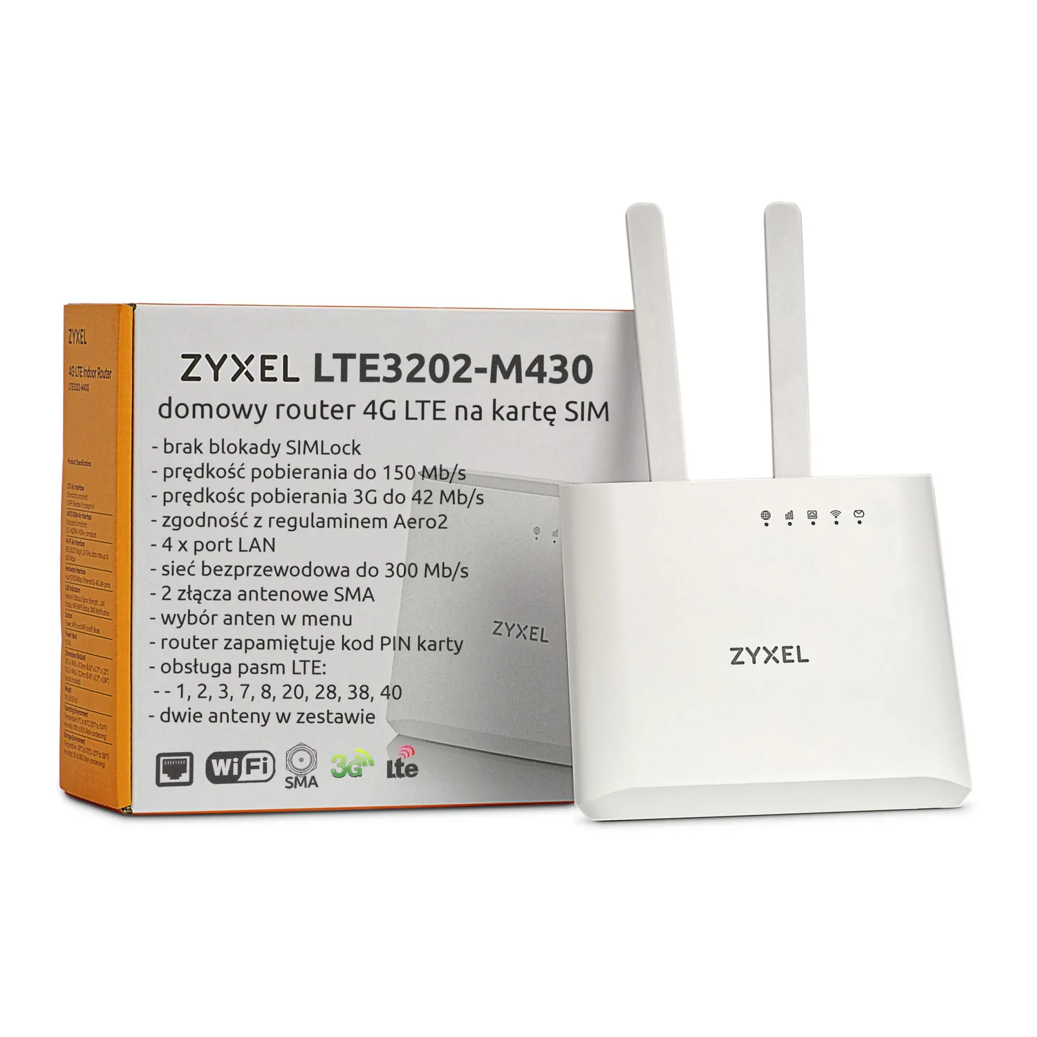 Sometimes Miscellaneous Lukewarm Domowy MODEM ROUTER 3G LTE kartę SIM bez SIMLOCKa + anteny - ERLI.pl