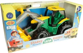 lena-giga-trucks-tractor-with-front-loader-and-excavator