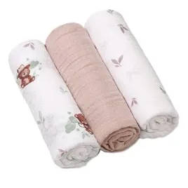 babyono-pieluszki-muslinowe-misie-z-listkami-70x70-zestaw-pieluszek