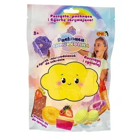 epee-masa-sensoryczna-chmurkolina-pachnaca-z-figurka-zolta-bananowy-donut