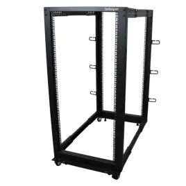 startech-4postrack25u-stojak-25u-stojak-wolnostojacy-czarny