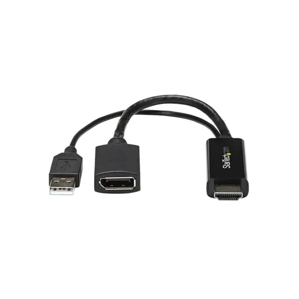 startech-hd2dp-adapter-kablowy-czarny