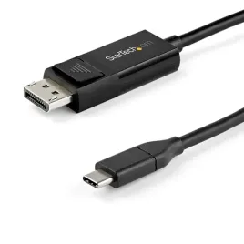 startech-cdp2dp141mbd-adapter-kablowy-1-m-usb-type-c-displayport-czarny