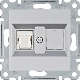 wl2112-gniazdo-1xrj45-k-5e-utp-lumina-srebrny