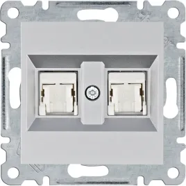 wl2122-gniazdo-2xrj45-k-5e-utp-lumina-srebrny
