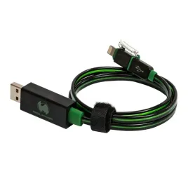 realpower-usb-a-lightning-0-75m-075-m-czarny-zielony