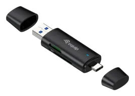 equip-245462-czytnik-kart-usb-3-2-gen-1-3-1-gen-1-type-a-type-c-czarny