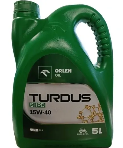 Orlen Turdus Shpd 15W40 5L Olej Silnikowy Turdus
