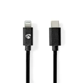 nedis-ccgp39650bk20-kabel-lightning-2-m-czarny