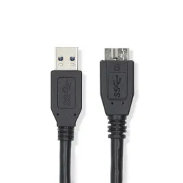 nedis-ccgl61500bk05-kabel-usb-usb-3-2-gen-1-3-1-gen-1-05-m-usb-a-micr