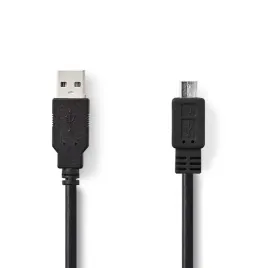 nedis-ccgb60500bk30-kabel-usb-usb-2-0-3-m-usb-a-micro-usb-b-czarny