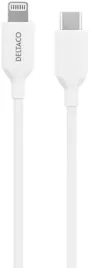 deltaco-iplh-451-kabel-lightning-1-m-bialy