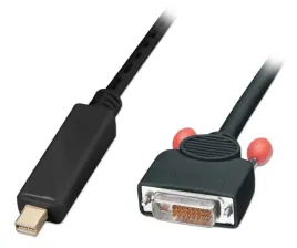 lindy-3m-mini-displayport-dvi-d-m-m-czarny