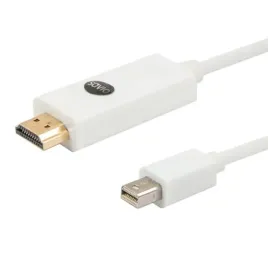 savio-cl-83-adapter-kablowy-18-m-mini-displayport-hdmi-bialy