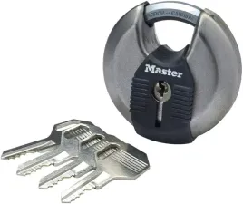 klodka-tarczowa-master-lock-excell-70-mm-ze-stali-nierdzewnej-4-klucze