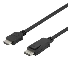 deltaco-r00110012-adapter-kablowy-2-m-displayport-hdmi-czarny