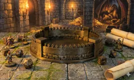 tacka-na-kosci-arena-druk-3d-braz-malowana-wargaming-rpg
