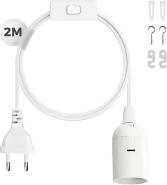 oprawa-e27-z-przewodem-2-m-i-wlacznikiem-biala-do-lamp-diy