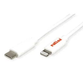 roline-11-02-8335-kabel-lightning-1-m-bialy