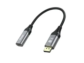 equip-133446-adapter-kablowy-015-m-displayport-hdmi-czarny-szary